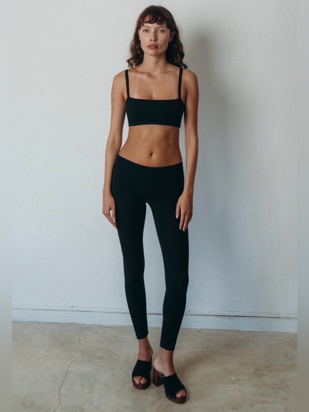 Studio K | Rib Leggings in Black S